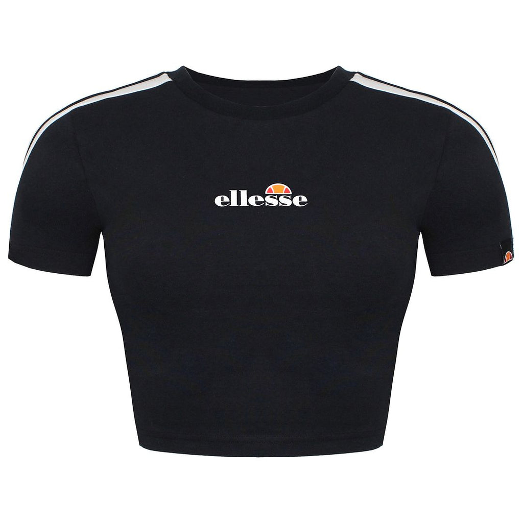 Ellesse Lature Womens Black Cropped T-Shirt