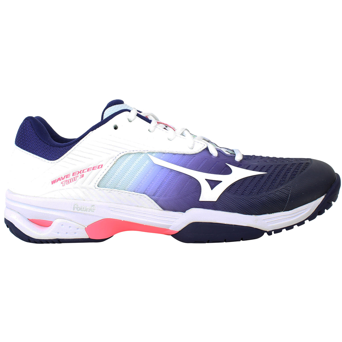 Mizuno Wave Exceed Tour 3 AC Womens Purple/White Tennis Shoes