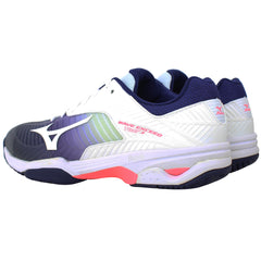 Mizuno Wave Exceed Tour 3 AC Womens Purple/White Tennis Shoes