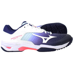 Mizuno Wave Exceed Tour 3 AC Womens Purple/White Tennis Shoes