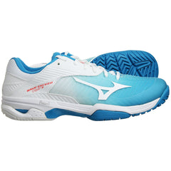 Mizuno Wave Exceed Tour 3 AC Womens White Tennis Shoes