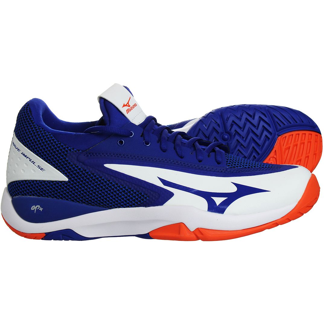 Mizuno Wave Impulse AC Mens Blue Tennis Shoes