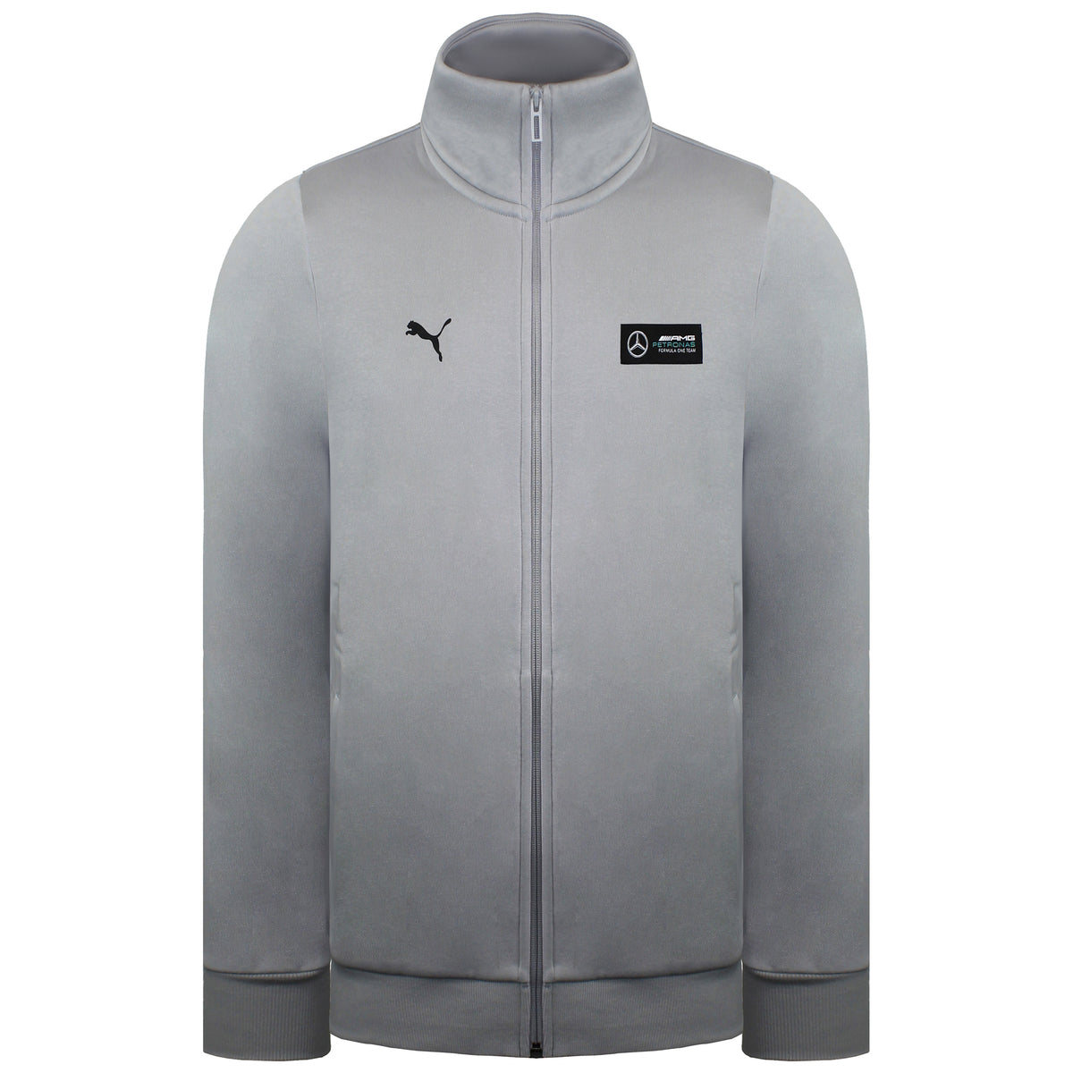 Puma Mercedes-AMG Petronas Mens Grey Track Jacket