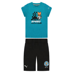 Puma MAPF1 Graphic Kids Blue/Black Set