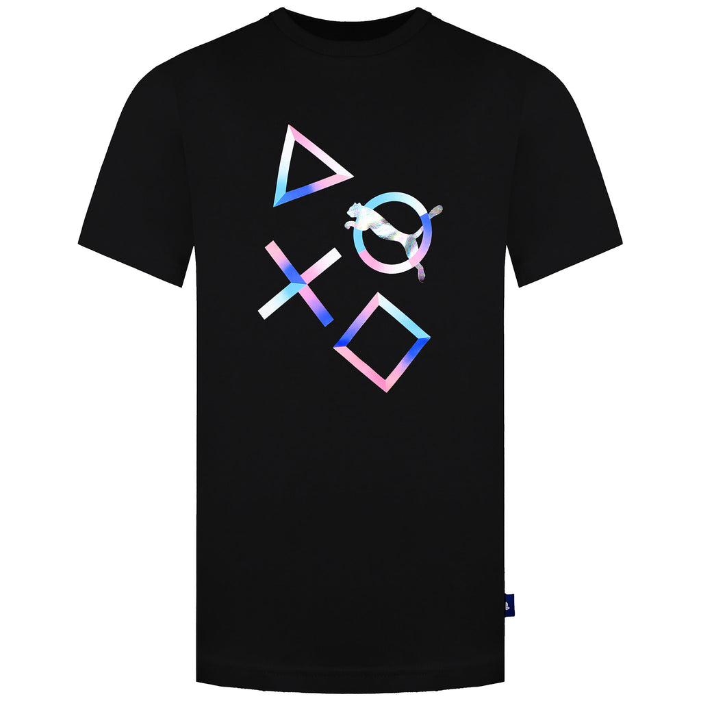 Puma x Playstation Mens Black T-Shirt