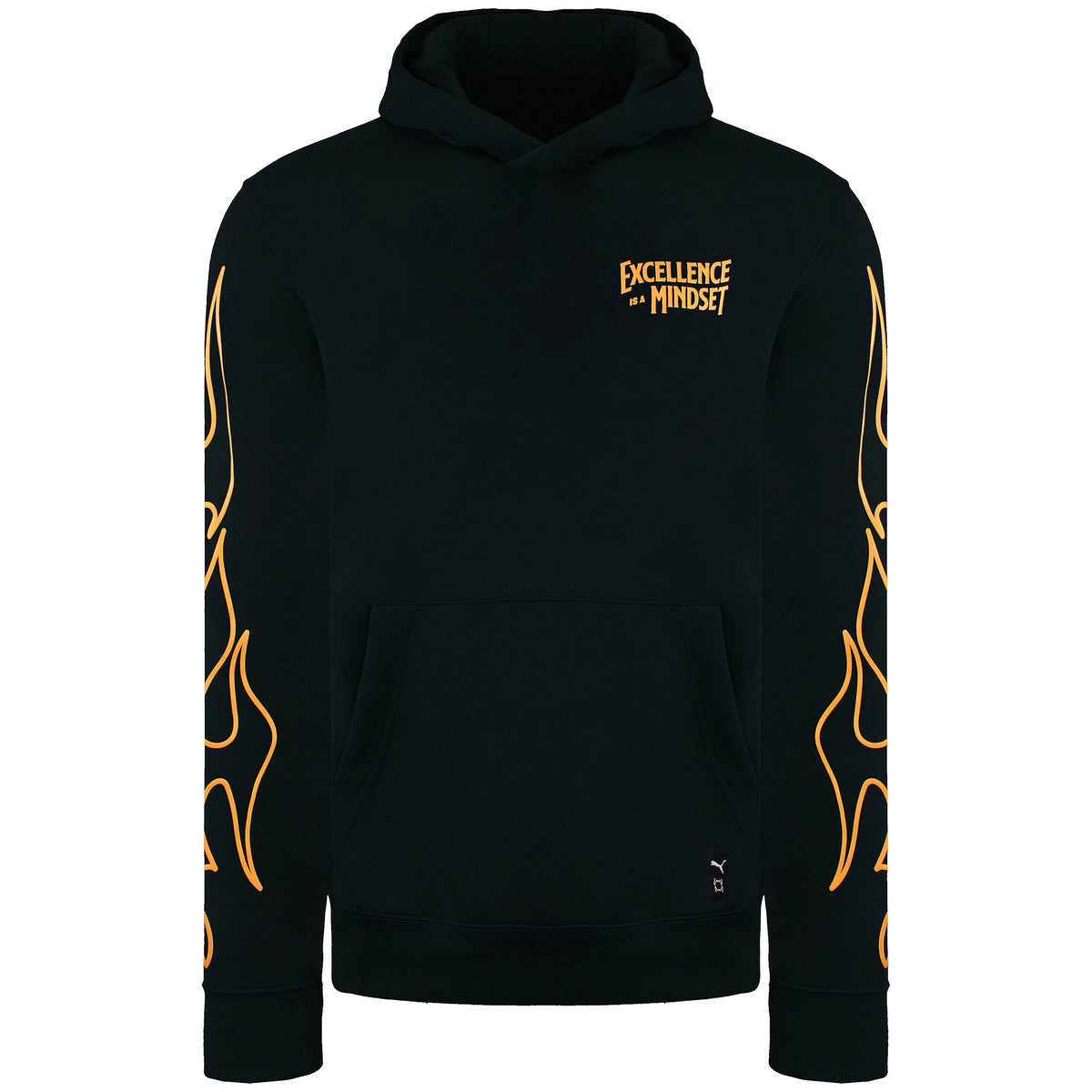 Puma Caution Mens Black Hoodie