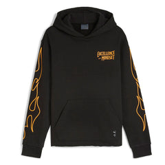 Puma Caution Mens Black Hoodie