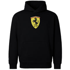 Puma x Scuderia Ferrari Race Big Shield Mens Black Hoodie