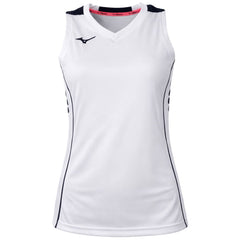 Mizuno Wom Hex Womens White/Navy Vest
