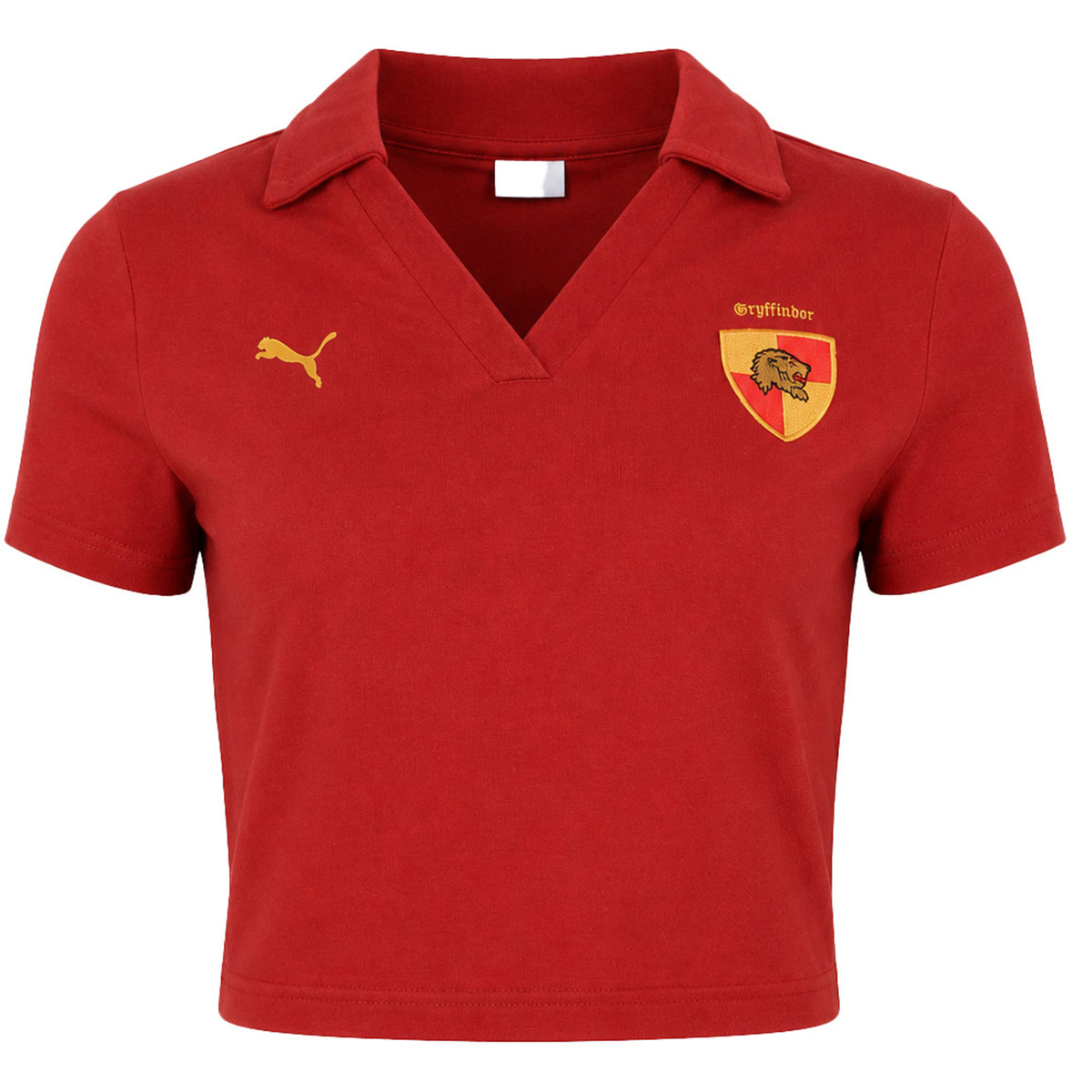Puma x Harry Potter Womens Dark Red Polo Shirt