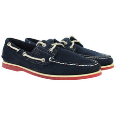 Timberland Earthkeepers Mens Navy Boat Shoes