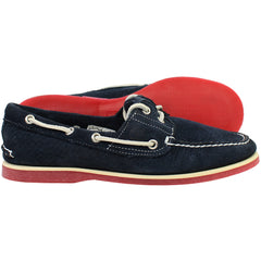 Timberland Earthkeepers Mens Navy Boat Shoes