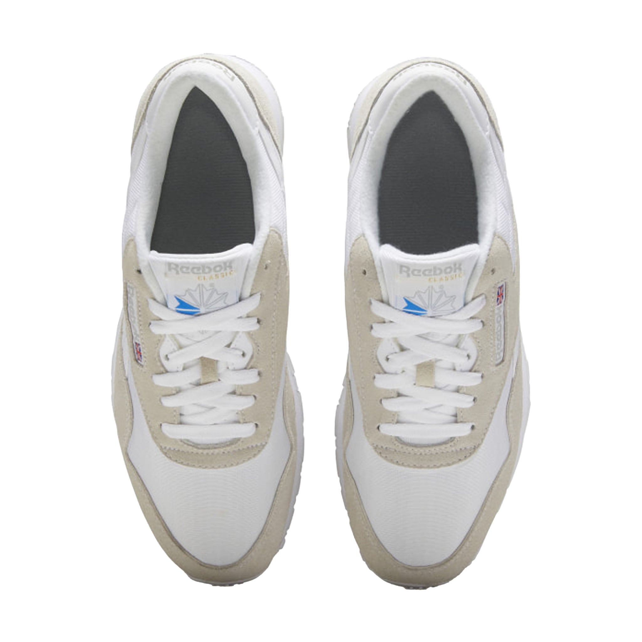 Reebok Classic Nylon Mens White Trainers