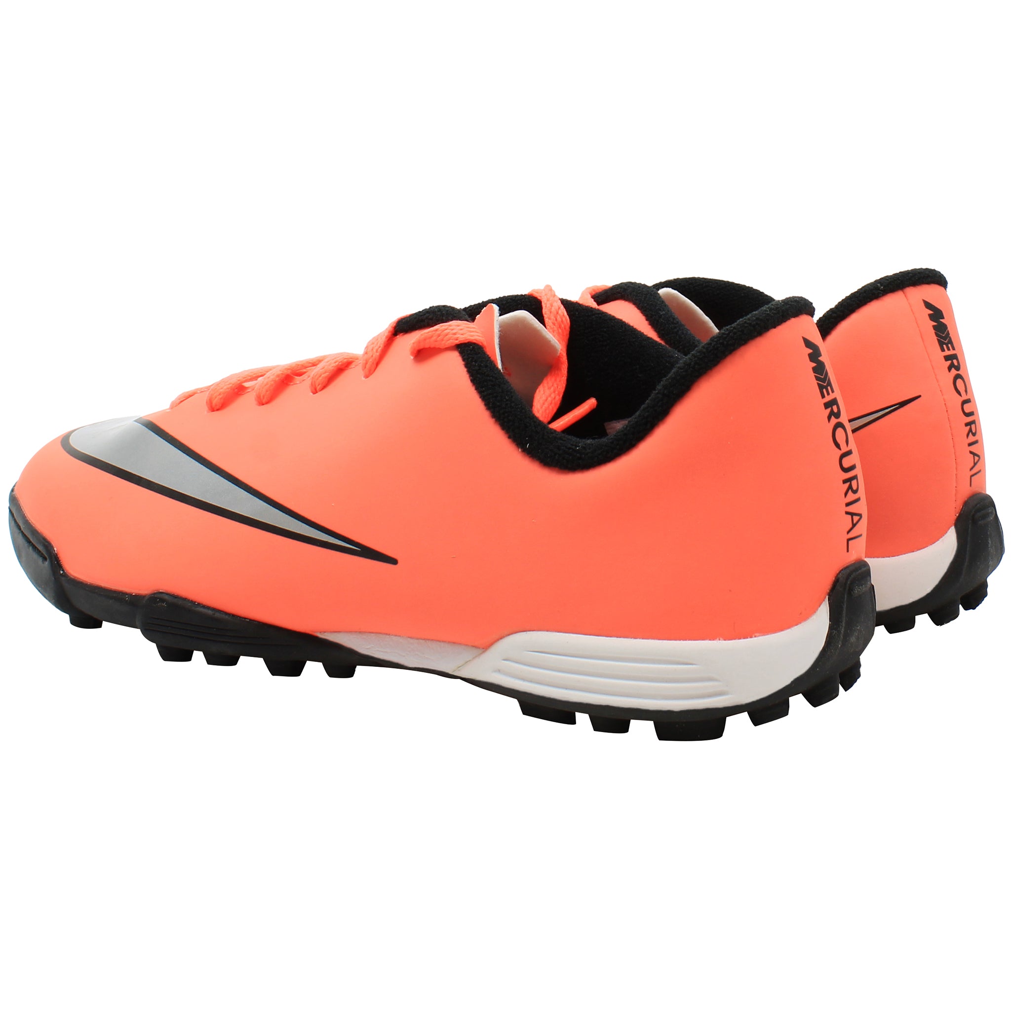 Nike Mercurial Vortex II TF Kids Orange Football Boots