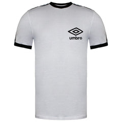 Umbro Taped Ringer Mens White T-Shirt