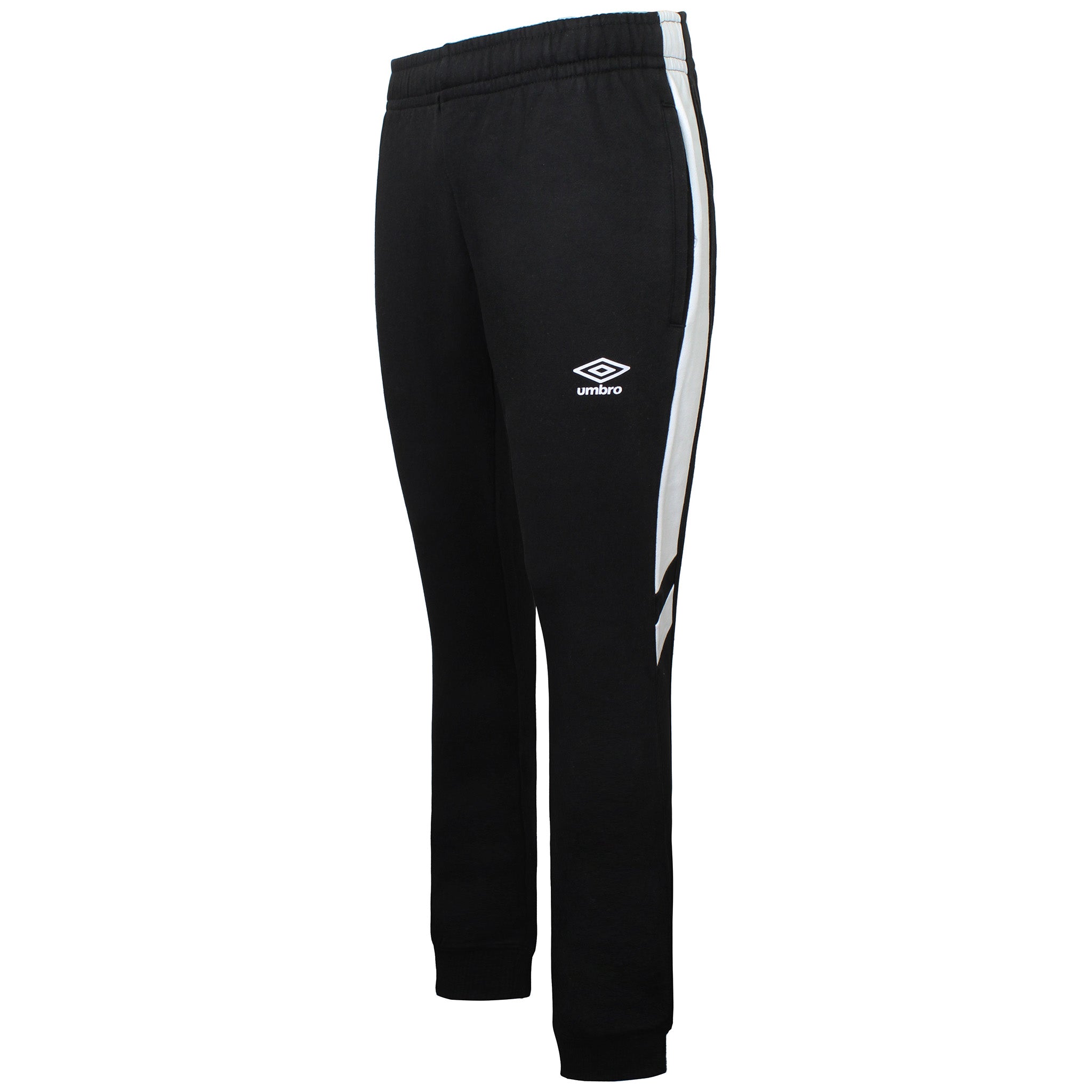 Umbro Tapered Fleece Mens Black Track Pants