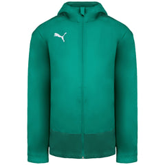 Puma TeamGoal 23 TRG Mens Green Rain Jacket