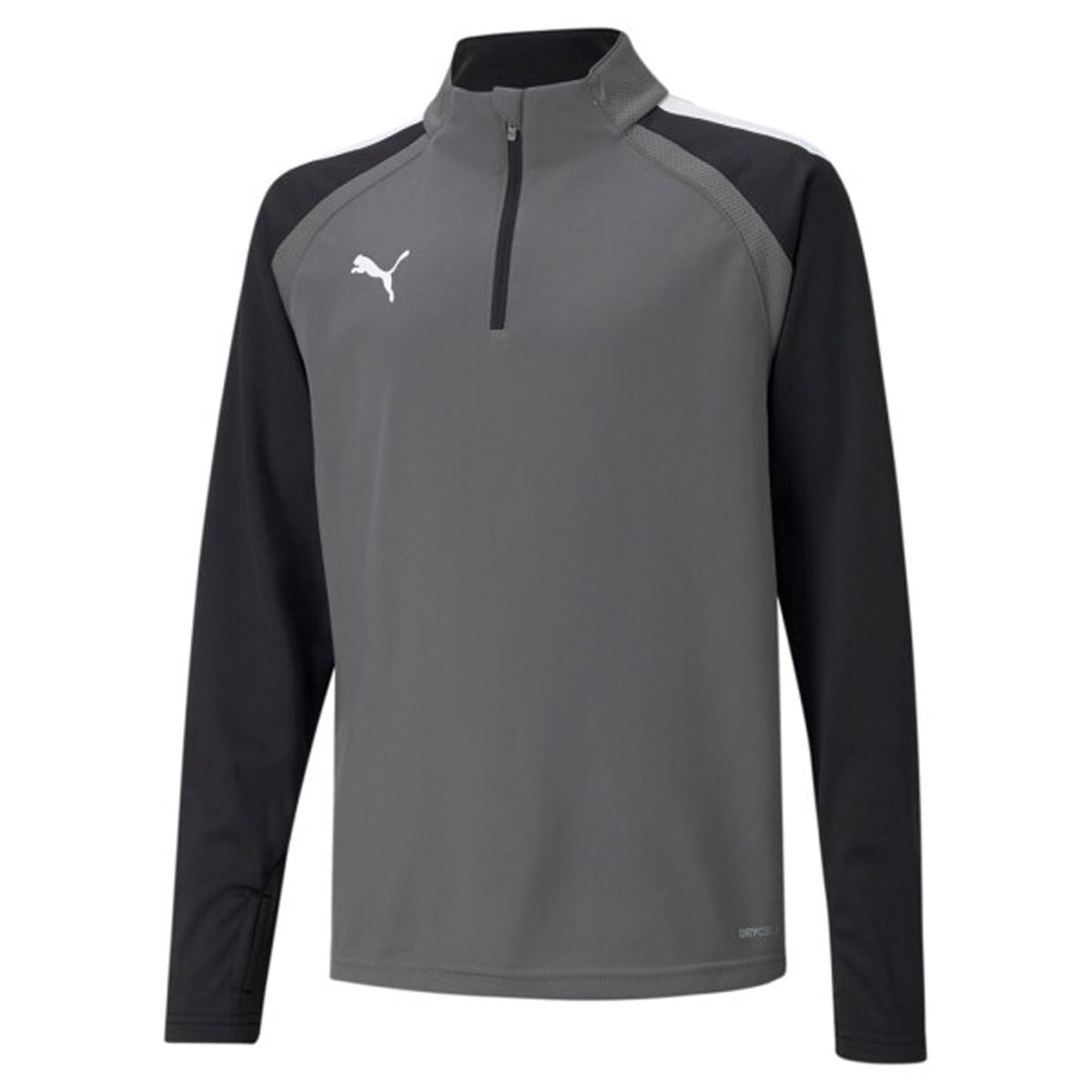Puma TeamLiga Kids Grey Football Top