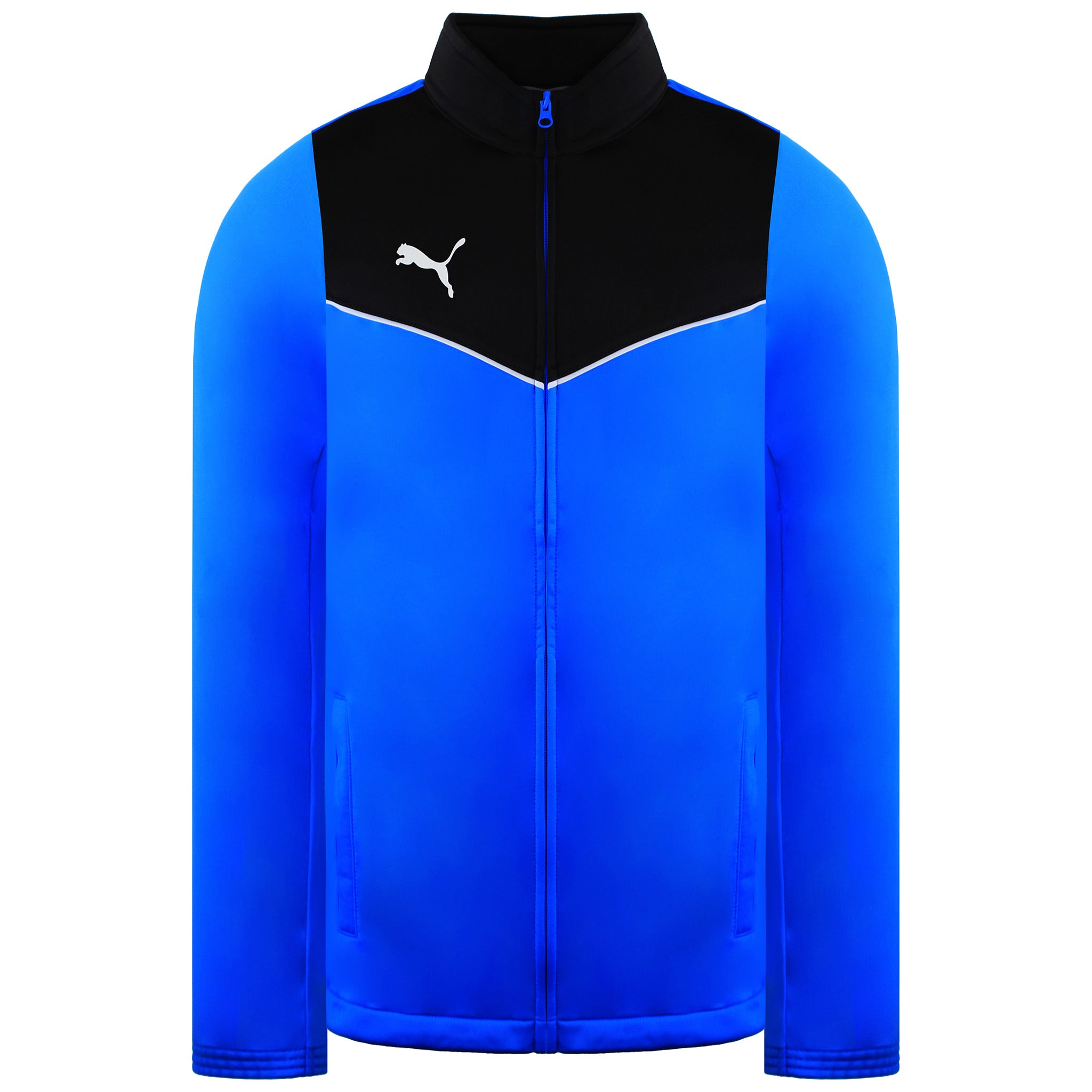 Puma Individualrise Mens Black/Blue Tracksuit