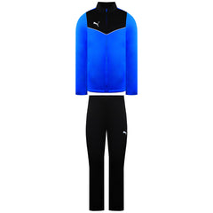 Puma Individualrise Mens Black/Blue Tracksuit