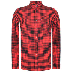 Levi's Retro Mod Mens Black/Red Shirt