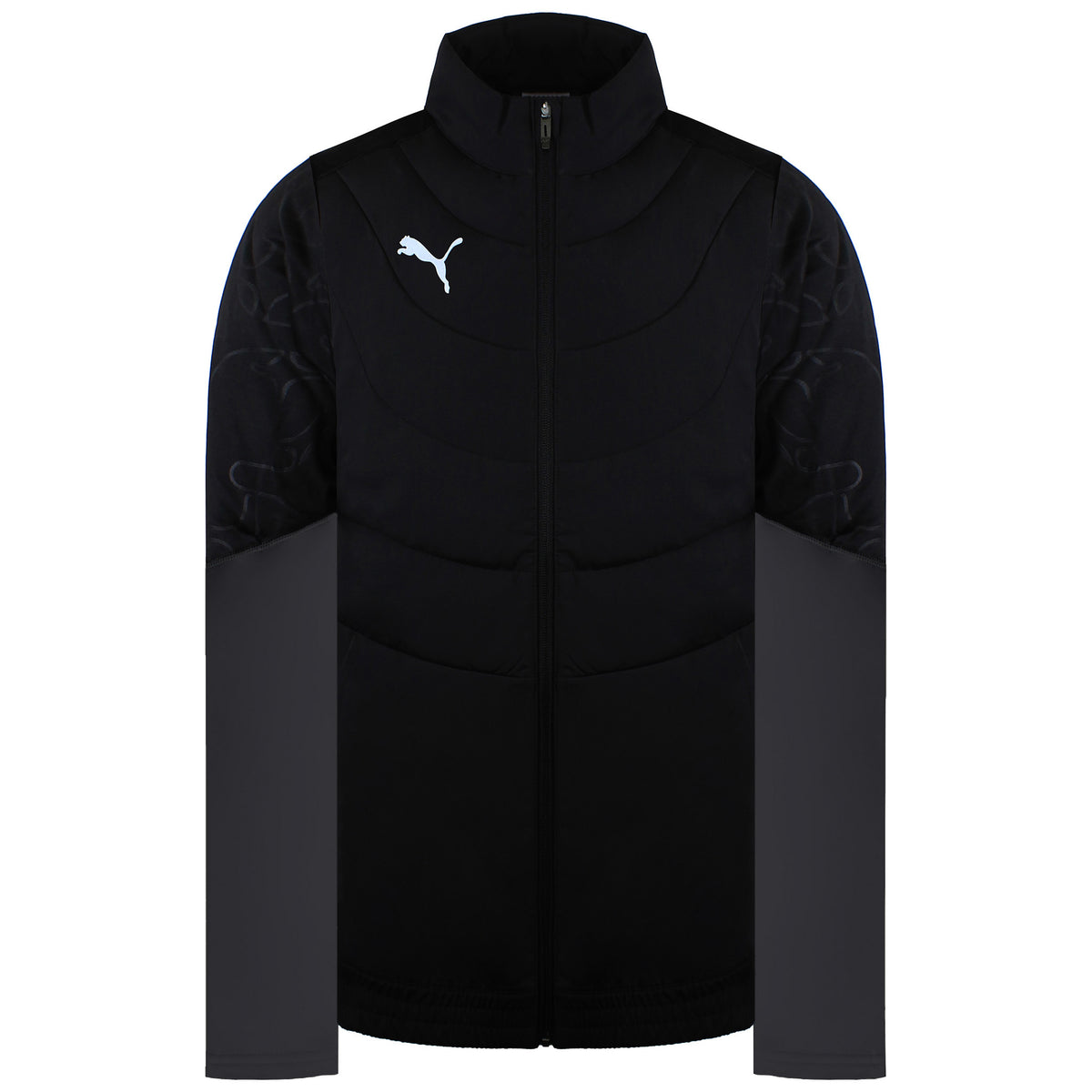 Puma Individual Winterized Mens Black Track Jacket