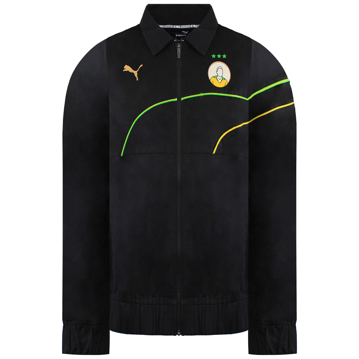Puma King Pelé Mens Black Jacket