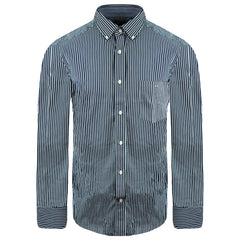 Eden Park Regular Mens Blue Oxford Shirt