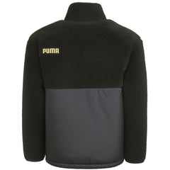 Puma Essentials+ Mens Black Sherpa Jacket