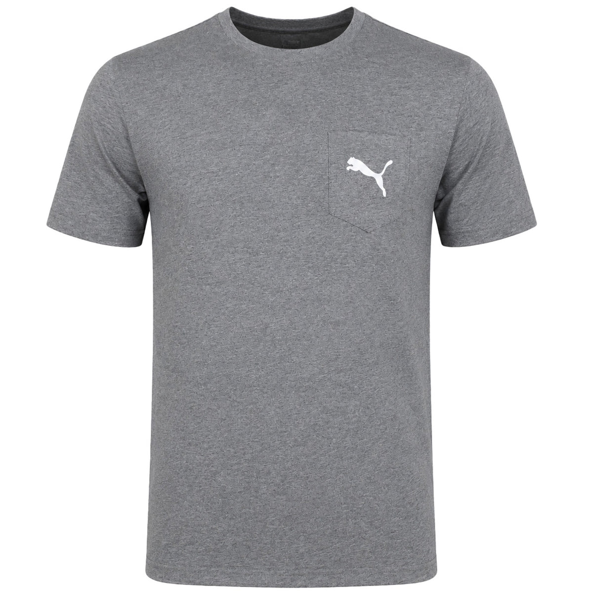Puma Pocket M 2.0 Mens Grey T-Shirt