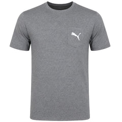 Puma Pocket M 2.0 Mens Grey T-Shirt