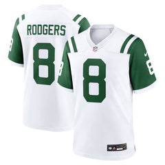 Nike NFL New York Jets 8 Rodgers Home Game Jersey