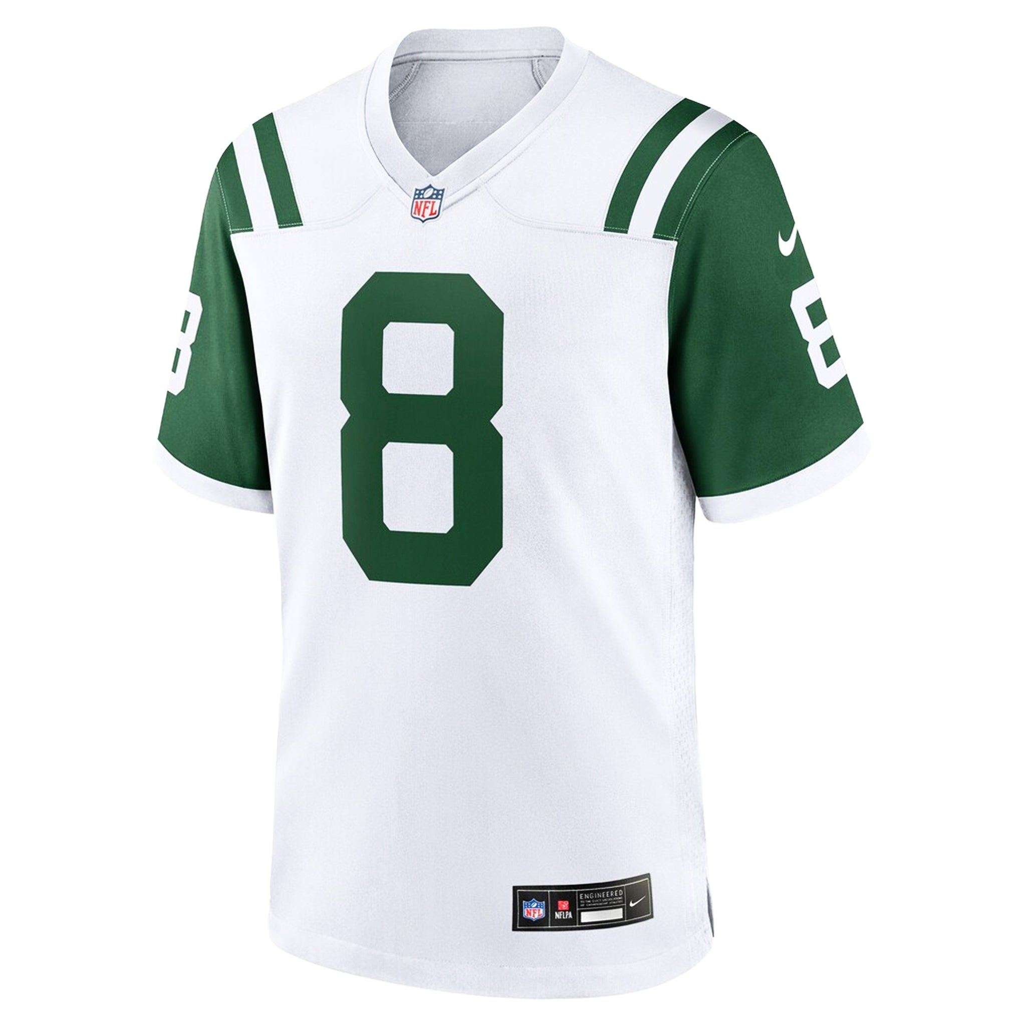 Nike NFL New York Jets 8 Rodgers Home Game Jersey
