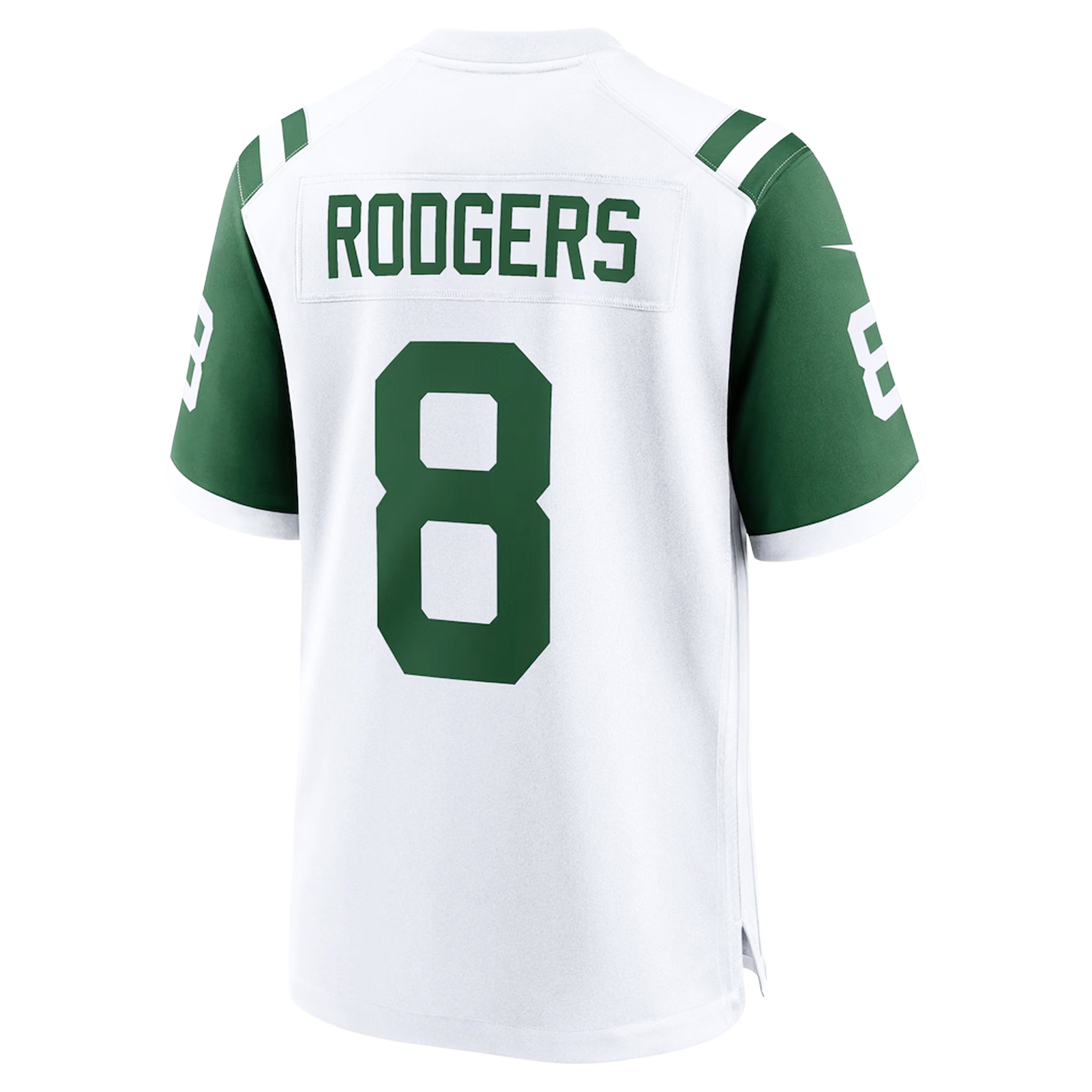 Nike NFL New York Jets 8 Rodgers Home Game Jersey