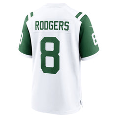 Nike NFL New York Jets 8 Rodgers Home Game Jersey