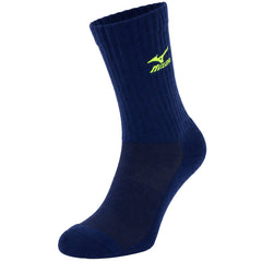Mizuno 1-Pack Team Navy Mid Volley Socks