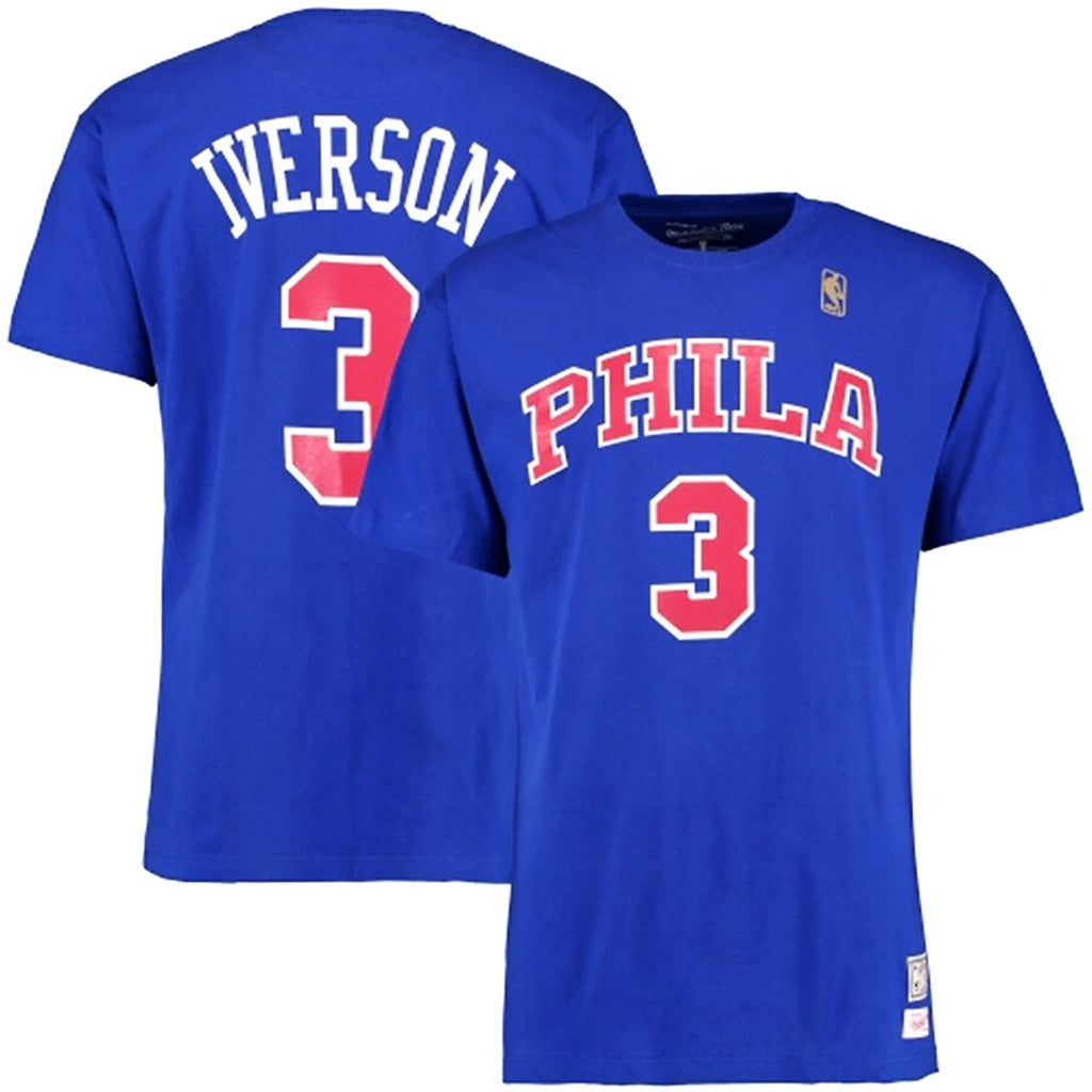 Mitchell & Ness NBA Philadelphia 76ers Allen Iverson T-Shirt