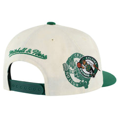 Mitchell & Ness NBA Boston Celtics 1996 Crown Draft Off White Cap
