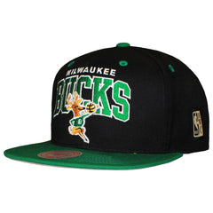 Mitchell & Ness NBA Milwaukee Bucks Team Arch 2 Tone Cap