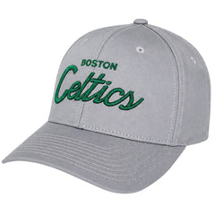 Mitchell & Ness NBA Boston Celtics Reflective 110 Script Grey Cap