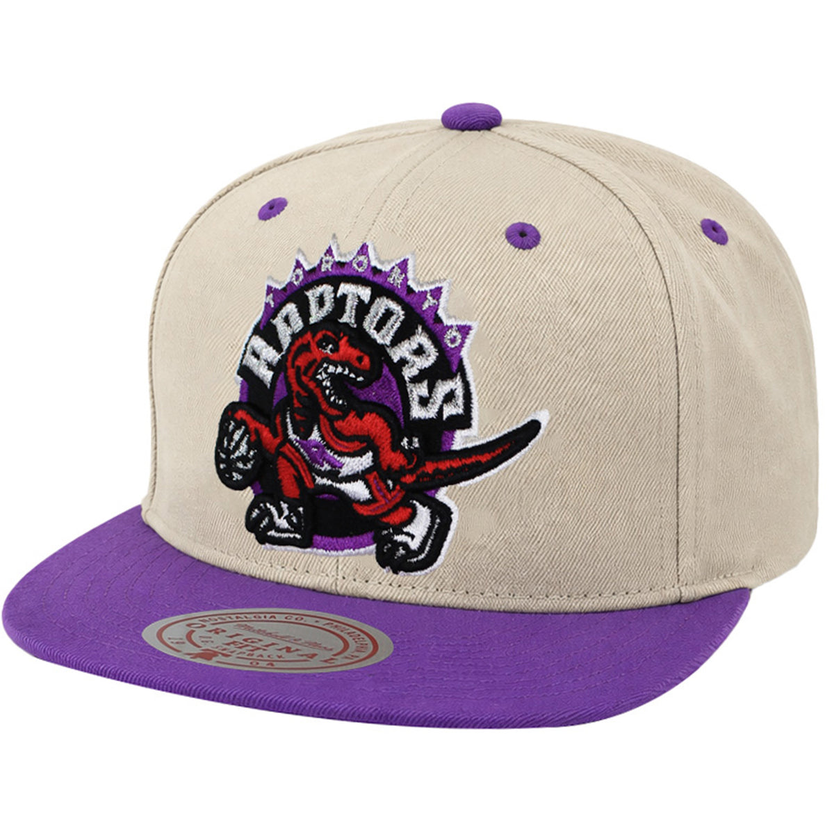 Mitchell & Ness NBA Toronto Raptors Sail 2 Tone Off White Cap