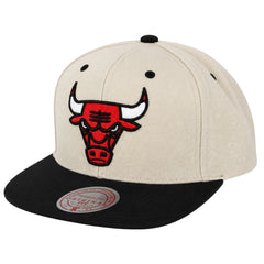 Mitchell & Ness NBA Chicago Bulls Sail 2 Tone Off White Cap