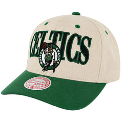 Mitchell & Ness NBA Boston Celtics Off White Cap