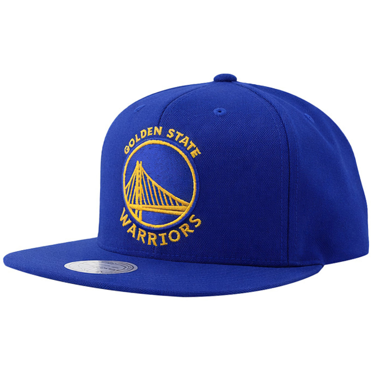 Mitchell & Ness NBA Golden State Warriors Wool Solid Blue Cap