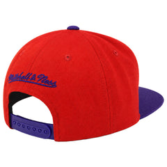 Mitchell & Ness NBA Toronto Raptors Wool 2 Tone Red/Purple Cap