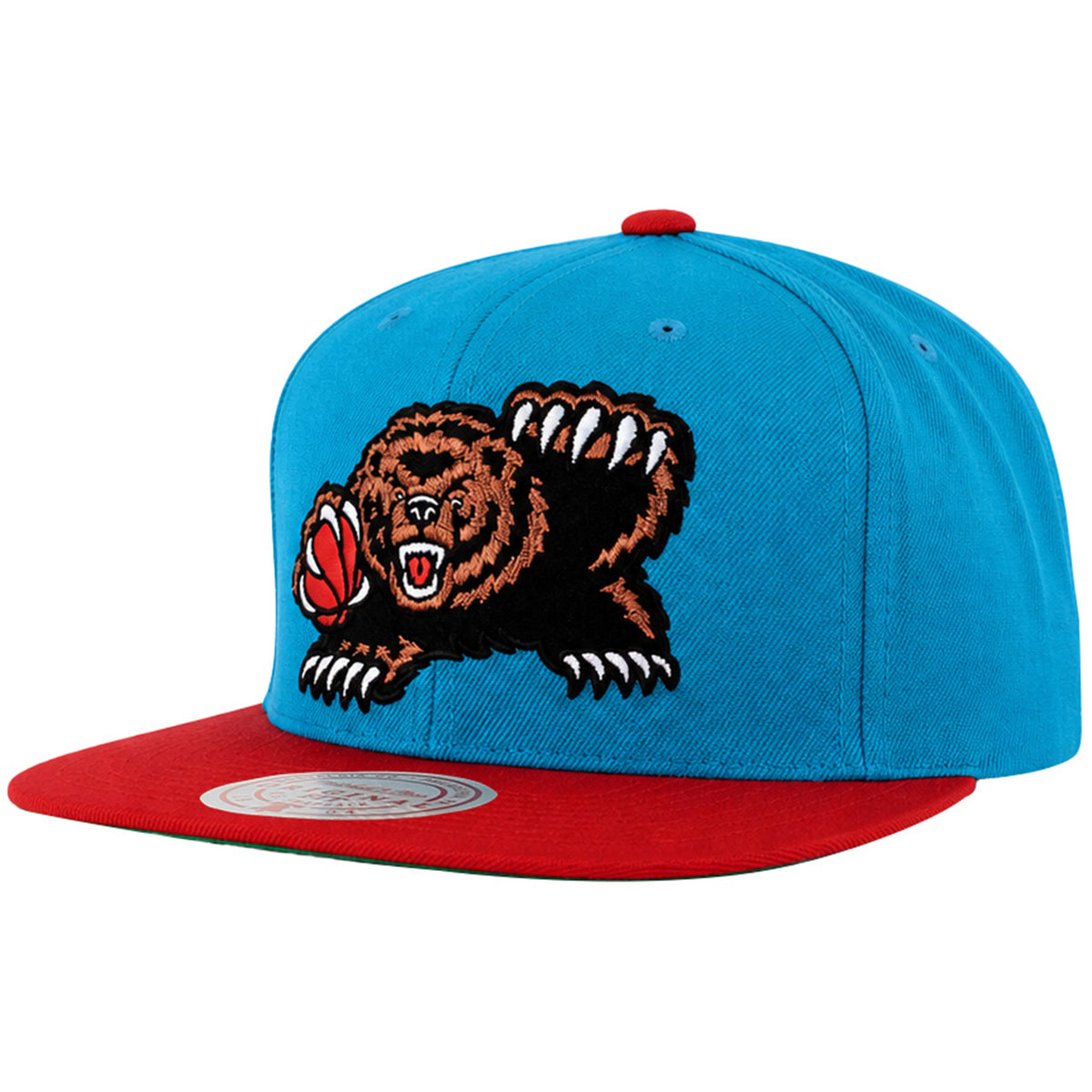 Mitchell & Ness NBA Vancouver Grizzlies Wool 2 Tone Teal Cap