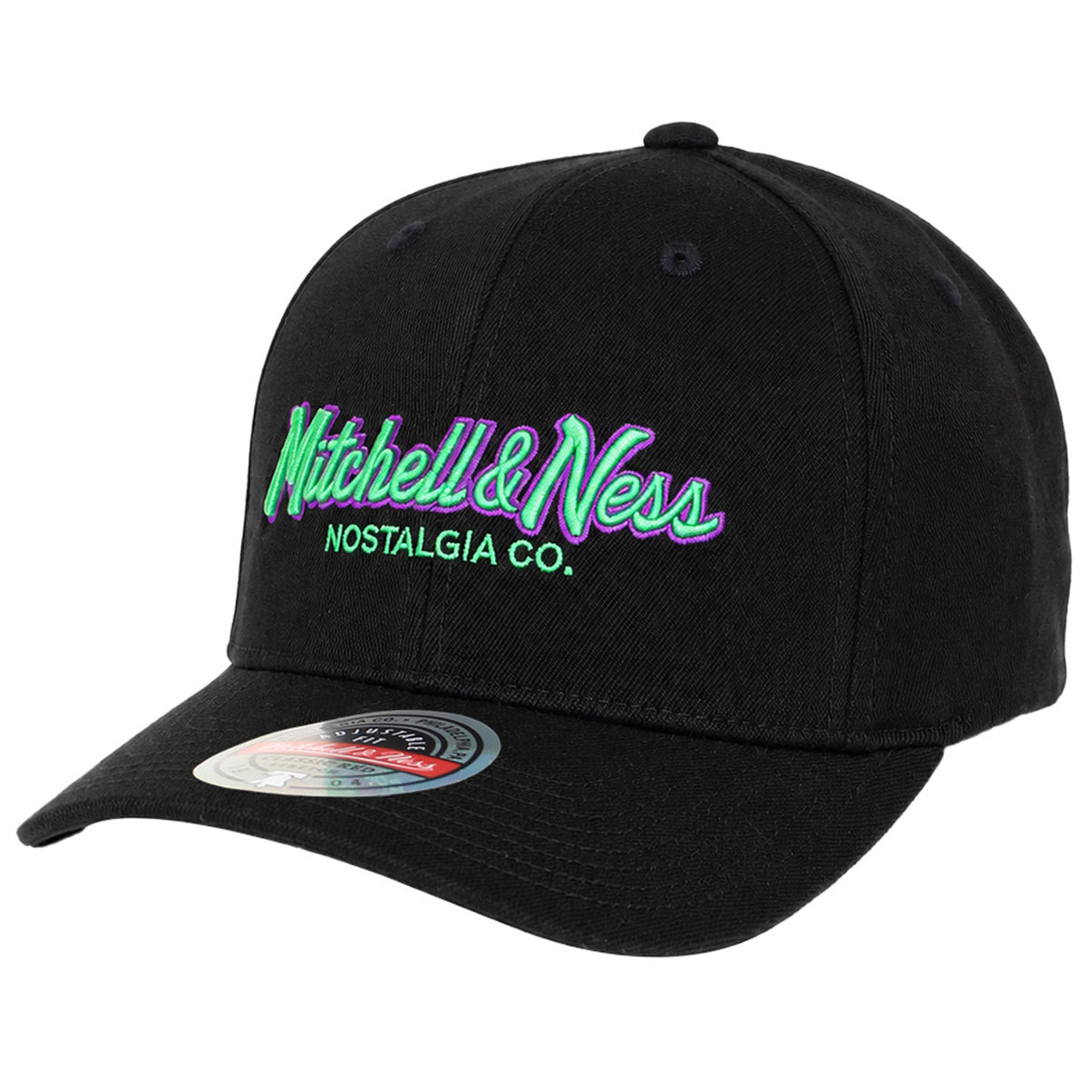 Mitchell & Ness NBA Milwaukee Bucks Nitro Wave Redline Black Cap