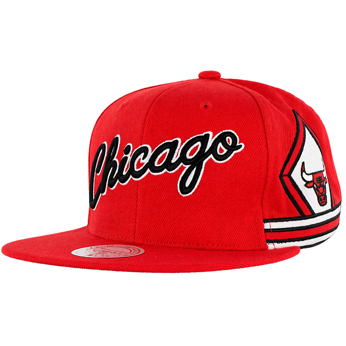 Mitchell & Ness NBA Chicago Bulls Short Hook Red Cap