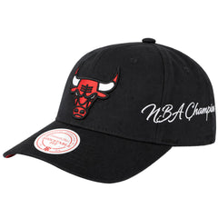 Mitchell & Ness NBA Chicago Bulls Champ Wrap Pro Black Cap