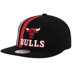Mitchell & Ness NBA Chicago Bulls Stripe Deadstock Black Cap